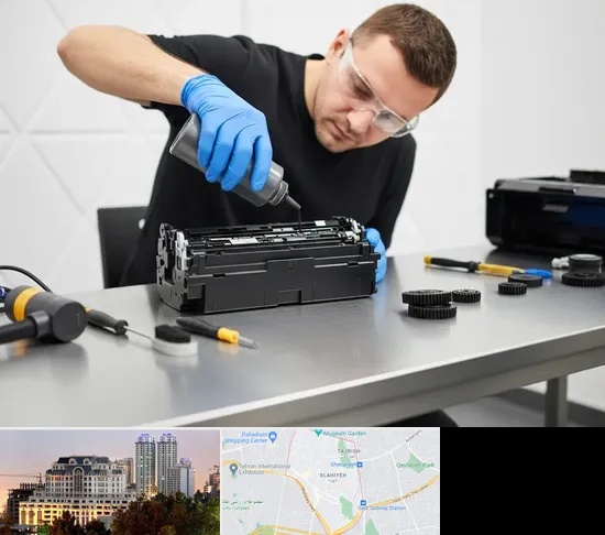 شارژ کارتریج پرینتر در فرشته