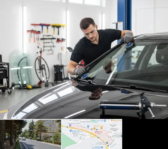 تعویض شیشه خودرو در مهرویلا کرج