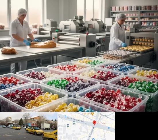 آبنبات پزی در شهناز تبریز
