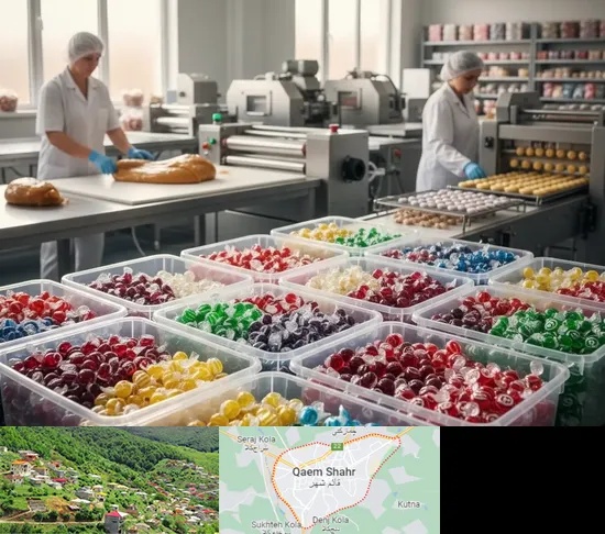 آبنبات پزی در قائم شهر
