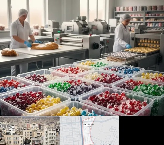 آبنبات پزی در اسکندری