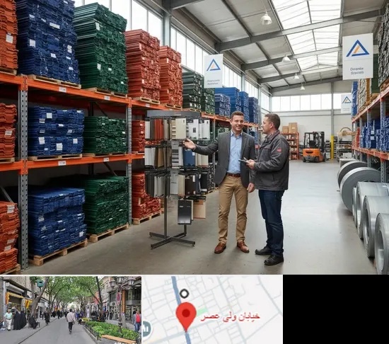فروش ورق شیروانی و گالوانیزه در ولیعصر شهریار