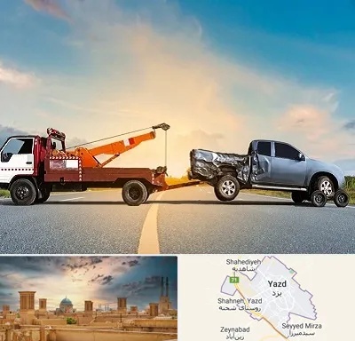 یدک کش شبانه روزی در یزد