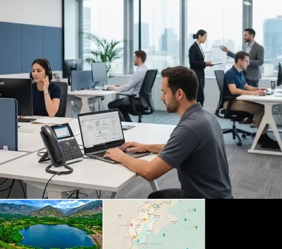 راه اندازی مرکز تلفن Voip در رودبار
