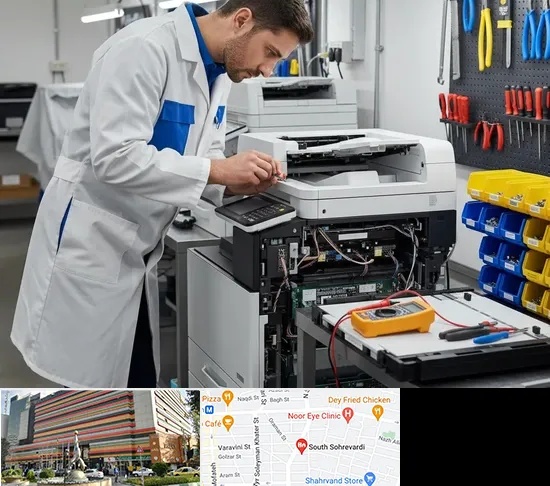تعمیر پرینتر ریکو RICOH در سهروردی