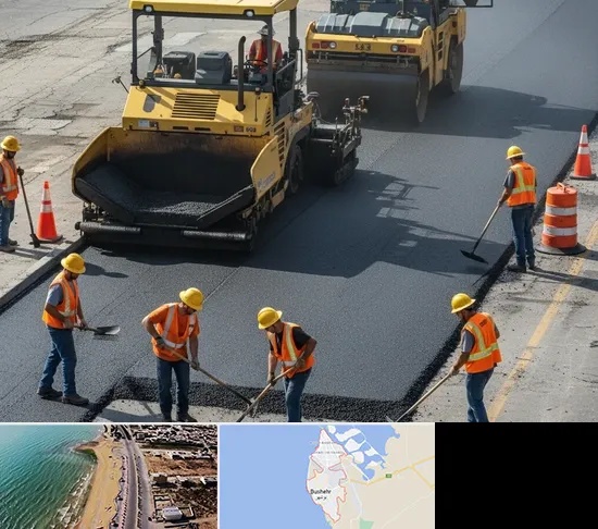 آسفالت کاری در بوشهر