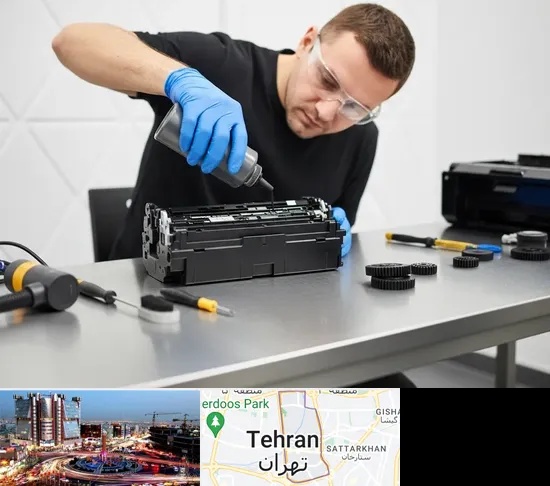 شارژ کارتریج پرینتر در صادقیه