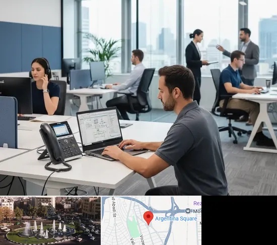راه اندازی مرکز تلفن Voip در آرژانتین