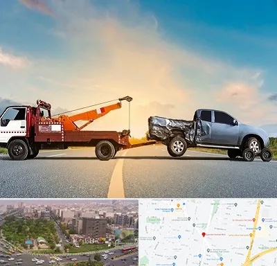 یدک کش شبانه روزی در آیت الله کاشانی