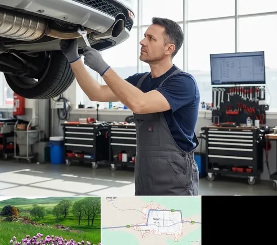 تعمیر و تعویض کاتالیزور خودرو در سراب
