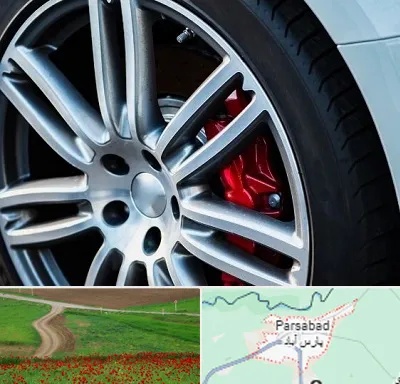 لاستیک فروشی در پارس آباد