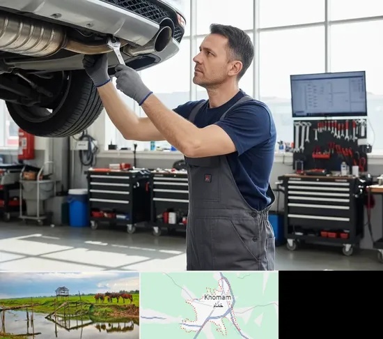 تعمیر و تعویض کاتالیزور خودرو در خمام