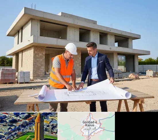 طراحی و ساخت ویلا در گنبد کاووس