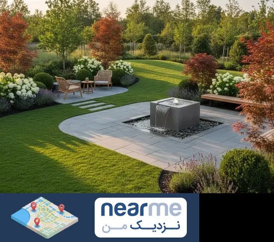 محوطه سازی در نزدیک من