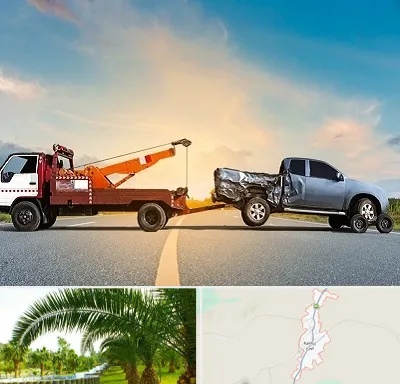 یدک کش شبانه روزی در کهنوج