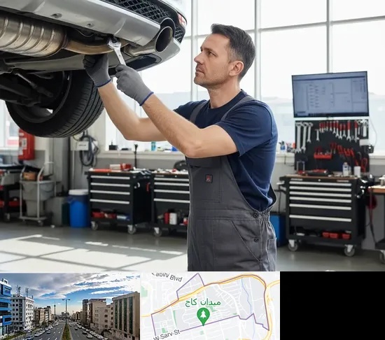 تعمیر و تعویض کاتالیزور خودرو در سعادت آباد