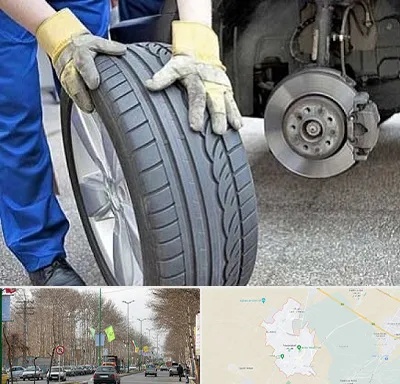پنچرگیری در نظرآباد کرج