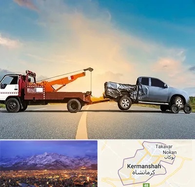 یدک کش شبانه روزی در کرمانشاه