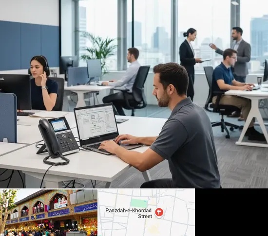 راه اندازی مرکز تلفن Voip در 15 خرداد