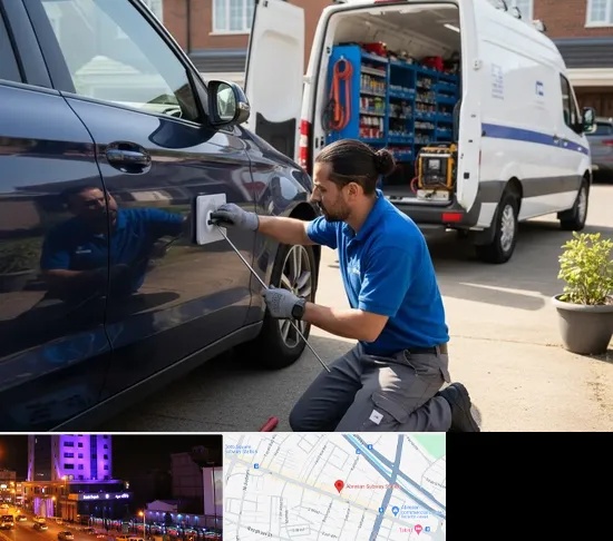 صافکاری سیار در آبرسان تبریز