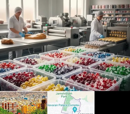 آبنبات پزی در نیاوران