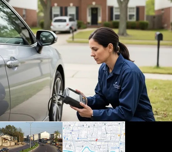 دیاگ خودرو در ضیابری رشت