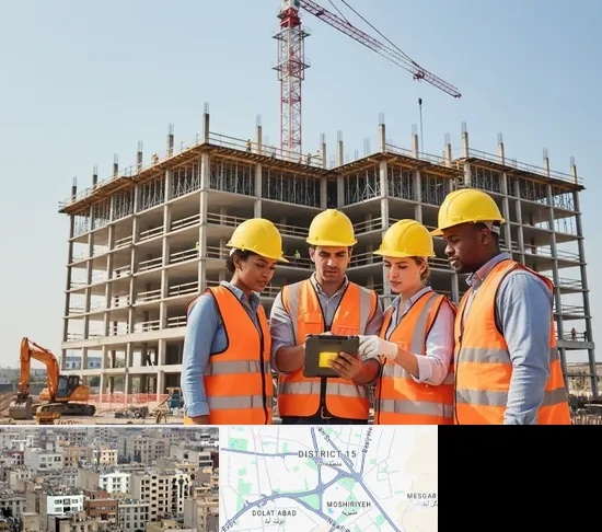 پیمانکار ساختمان در جنوب شرق تهران