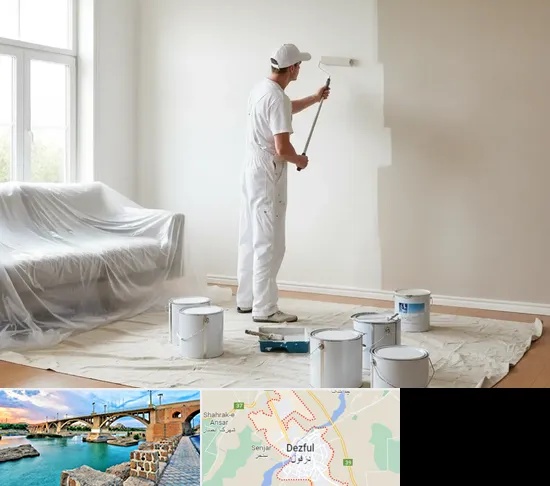 نقاشی ساختمان در دزفول