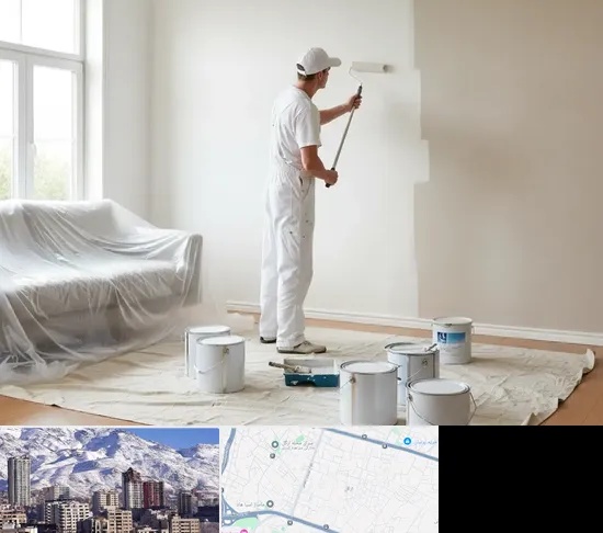 نقاشی ساختمان در ازگل