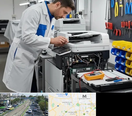 تعمیر پرینتر ریکو RICOH در جنوب تهران