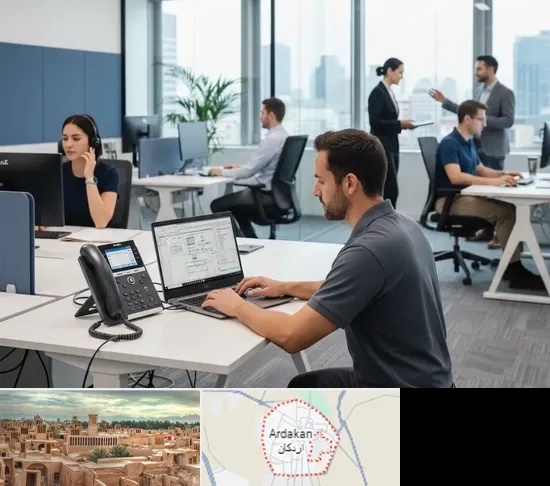 راه اندازی مرکز تلفن Voip در اردکان