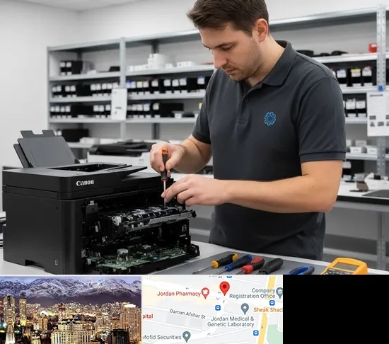 تعمیر پرینتر کانن CANON در جردن