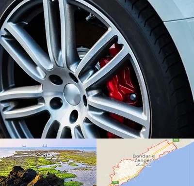 لاستیک فروشی در بندرلنگه