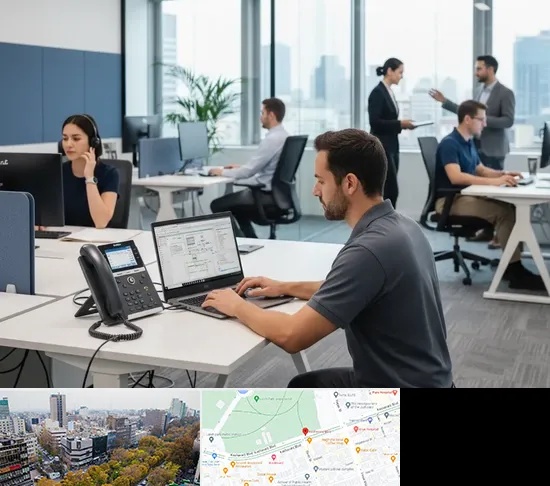 راه اندازی مرکز تلفن Voip در بلوار کشاورز