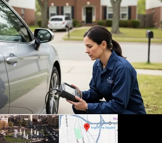دیاگ خودرو در آرژانتین