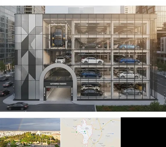اجرا پارکینگ طبقاتی مکانیزه در تربت حیدریه