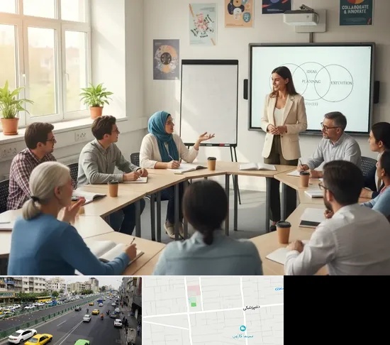 مدرسه بزرگسالان در خیابان دامپزشکی