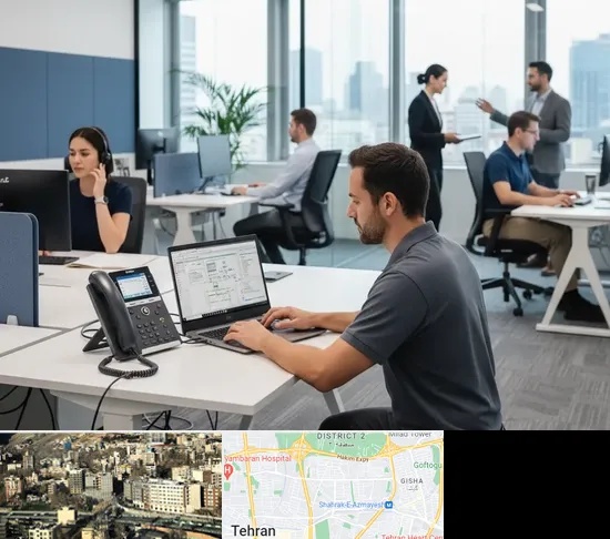 راه اندازی مرکز تلفن Voip در مرزداران