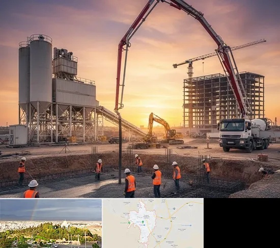 بتن آماده در تربت حیدریه