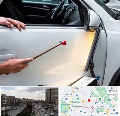 صافکاری بدون رنگ در بلوار فردوسی مشهد 