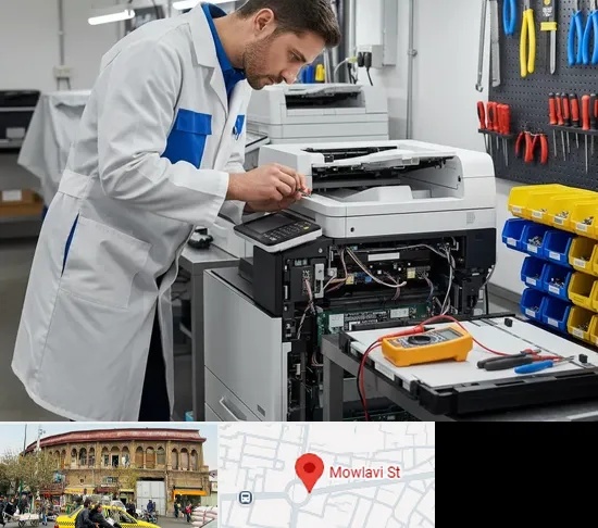 تعمیر پرینتر ریکو RICOH در مولوی
