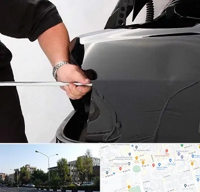 صافکاری PDR در میدان کاج