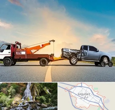 یدک کش شبانه روزی در الیگودرز