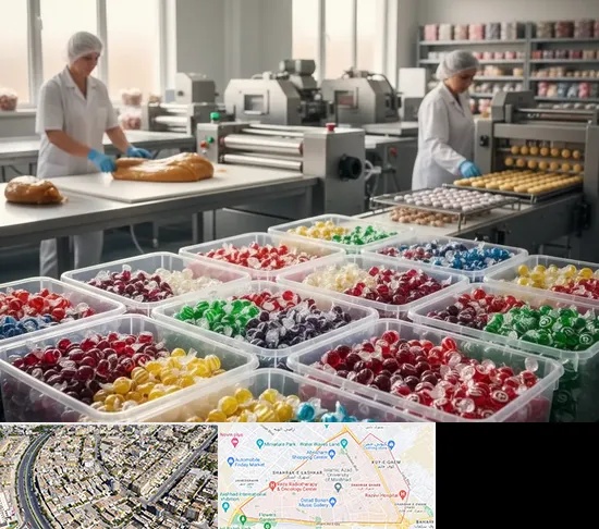 آبنبات پزی در شهرک غرب مشهد