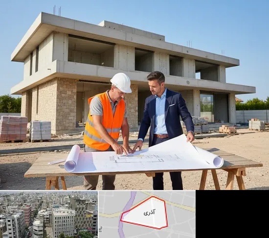 طراحی و ساخت ویلا در آذری