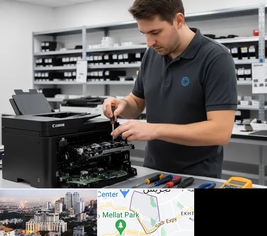 تعمیر پرینتر کانن CANON در الهیه