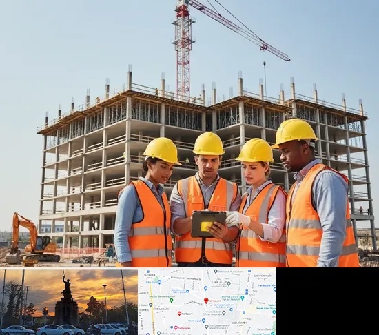 پیمانکار ساختمان در میدان حر