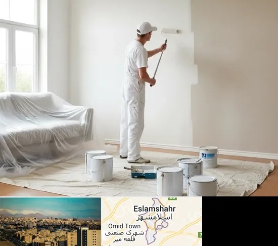 نقاشی ساختمان در اسلامشهر