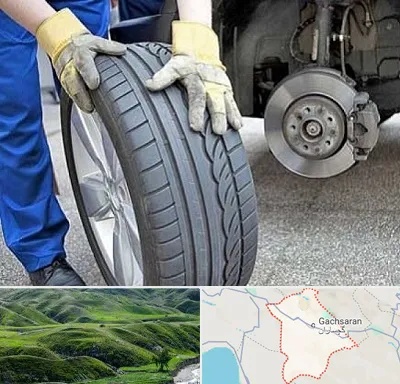 پنچرگیری در گچساران