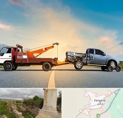 یدک کش شبانه روزی در کنگاور